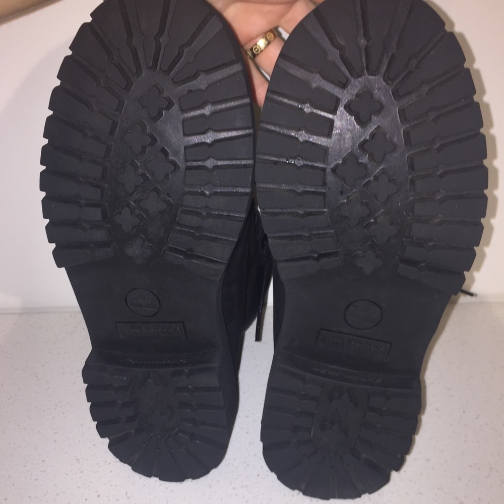 Black Timberland boots Great Condition Worn Once - Picture 5 of 6